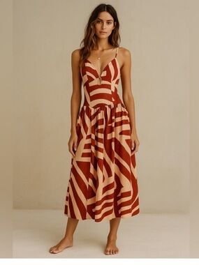 knee length dresses for ladies Mon Renn main image 1